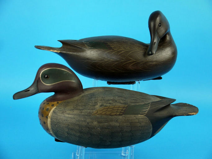 W.M. Oler – Green Wing Teal Pair – 2026