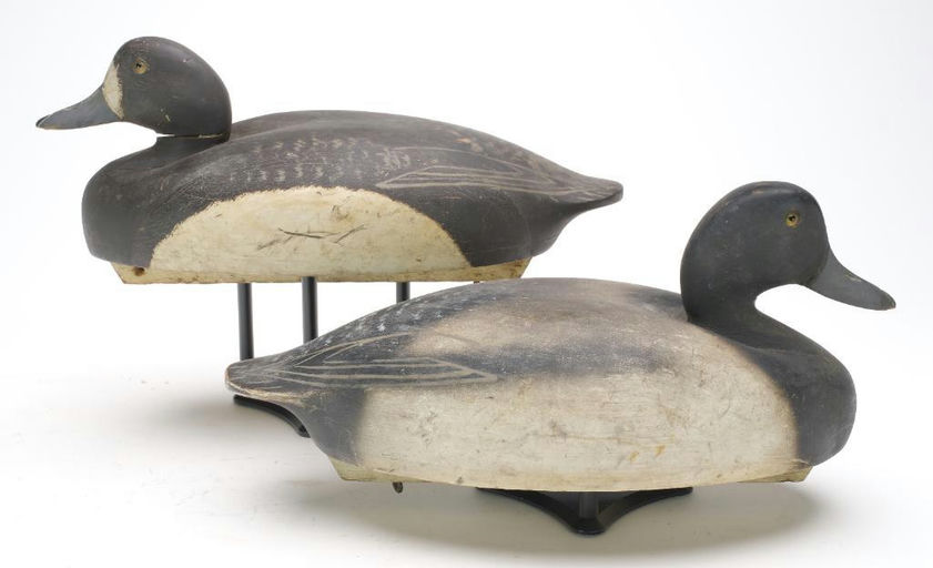 Wildfowler Decoy Company – Pair of Bluebill – 2023