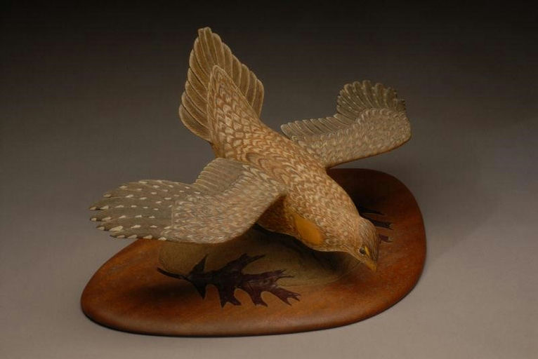Mark Holland – Life-sized Greater Prairie-chicken – 2007
