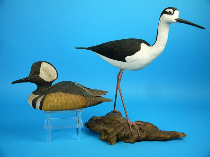 Harry McChesney – Stilt/one-third Size Hooded Merganser Drake – 2026