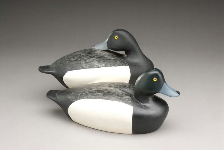 Chet Reneson – Two Bluebill Drakes – 2009