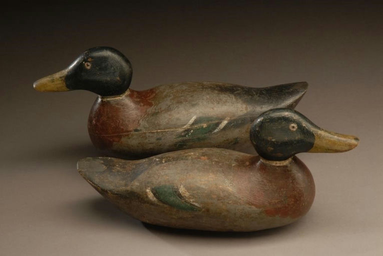 Pratt Decoy Company – Two Mallard Drakes – 2008