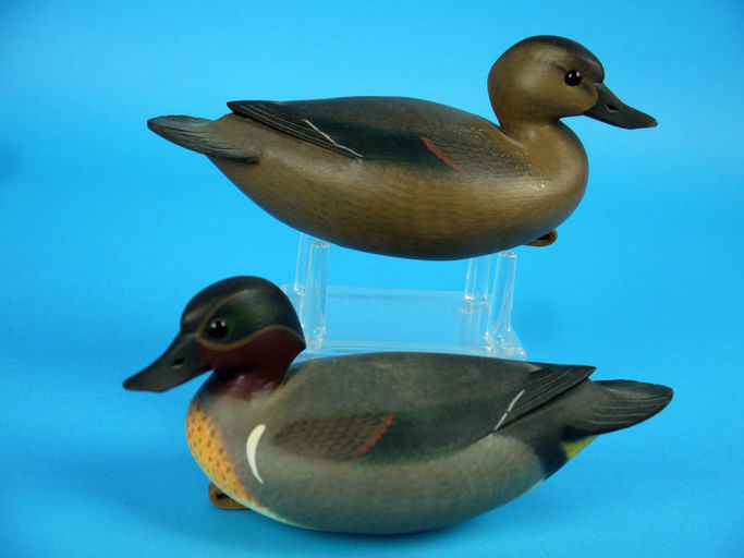 Rick Brown – One-Third Size Green Wing Teal – 2026