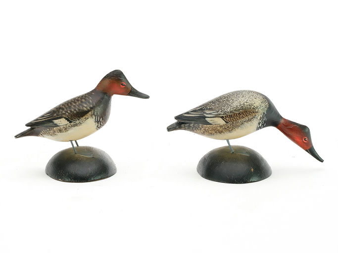 Elmer Crowell – Pair of Canvasbacks – 2025