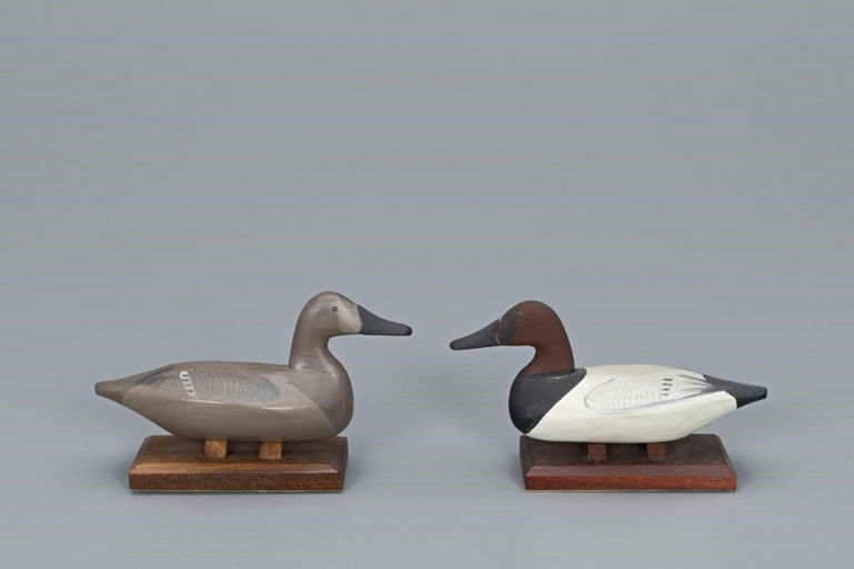 Bob McGaw – Miniature Canvasback Pair – 2019