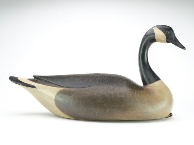 Mark McNair – Hollow carved Canada goose – 2024