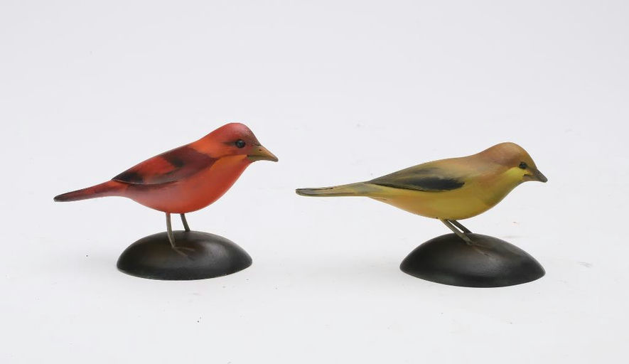 Sean Sutton – 2 Miniature Songbirds – 2024