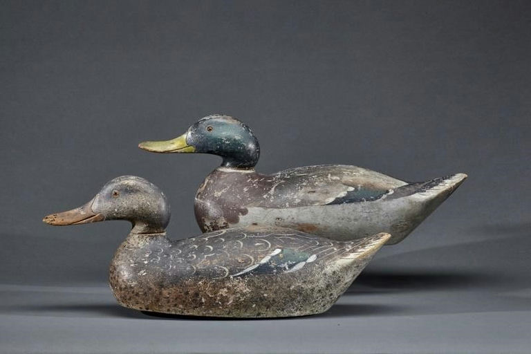 Mason Decoy Factory – Premier-Grade Mallard Pair – 2017