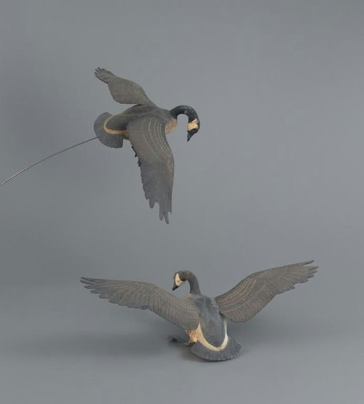 David W. Martinez – Flying Canada Goose Pair – 2025