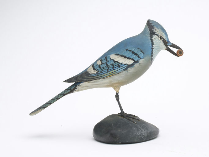 Elmer Crowell – Excellent Decorative Bluejay – 2025
