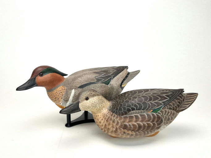Jay Polite — Green-winged Teal Pair