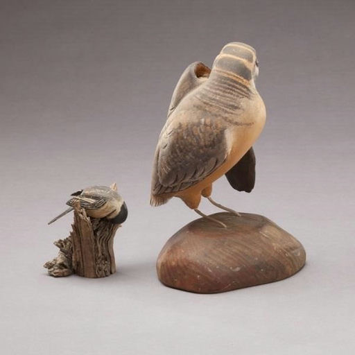 Russ Burr – A Chickadee and a Woodcock – 2011