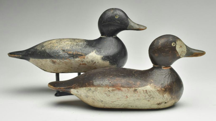 Mason Decoy Factory – Pair of Bluebills – 2023