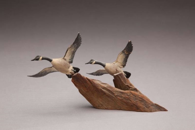 Russ Burr – Miniature Canada Goose Pair – 2011