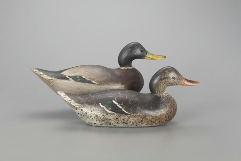 Mason Decoy Factory – Hollow Challenge-Grade Mallard Pair – 2022