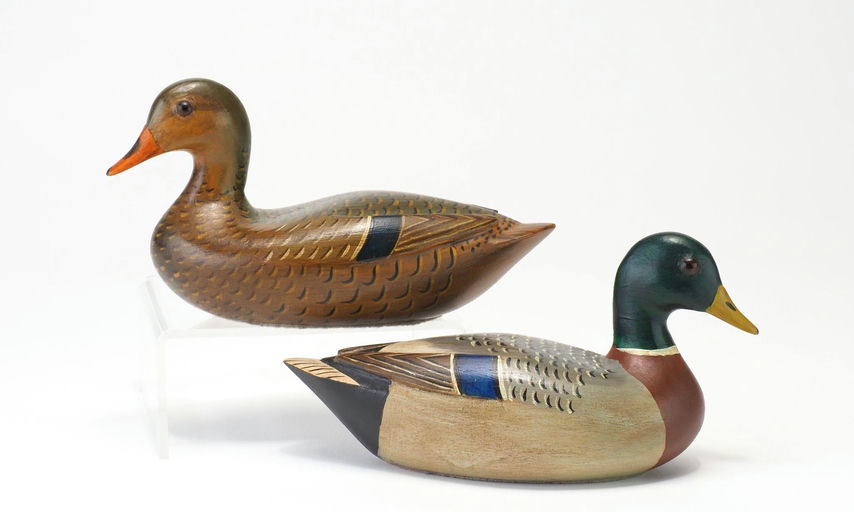 Charles Perdew – Miniature Mallard Pair – 2026