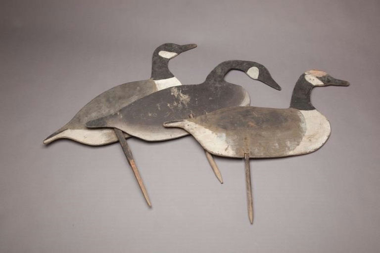 Alfred Gardner – Three Canada Goose Silhouettes – 2011