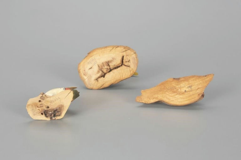 Harold Gibbs – Three Miniature Carvings – 2023
