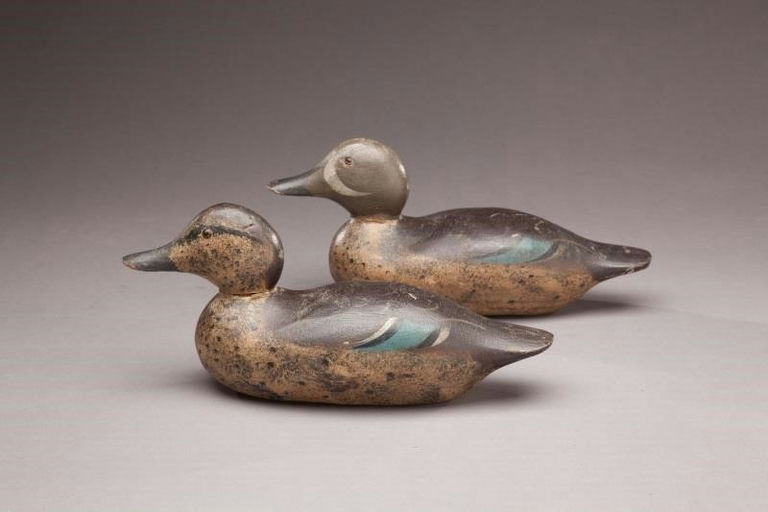 Mason Decoy Factory – Standard Grade Blue-Winged Teal Pair – 2011