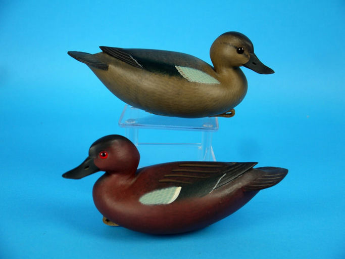 Rick Brown – One-Third Size Cinnamon Teal Pair, – 2026