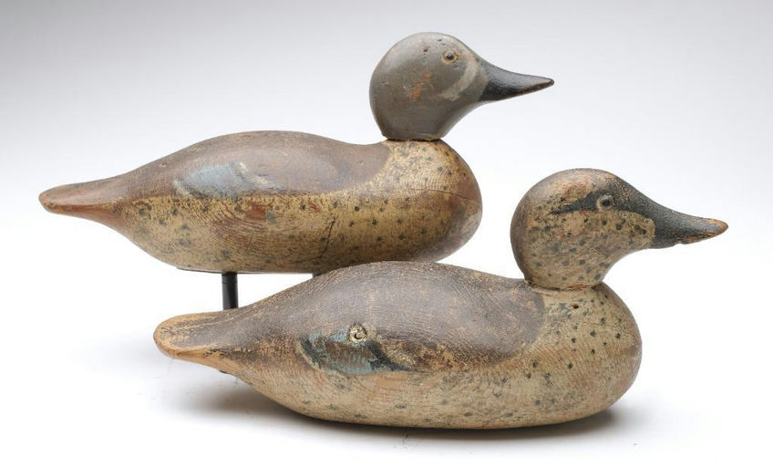 Mason Decoy Factory – Pair of Blue Wing Teal – 2023