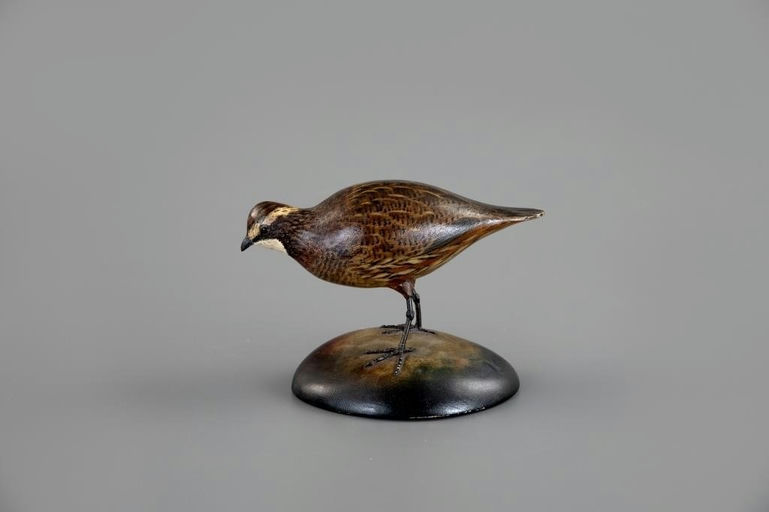 Elmer Crowell – Feeding Bobwhite Quail – 2025