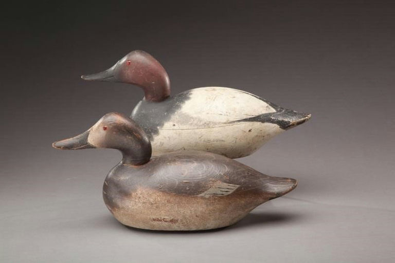 Mason Decoy Factory – Premier Grade Canvasback Pair – 2012