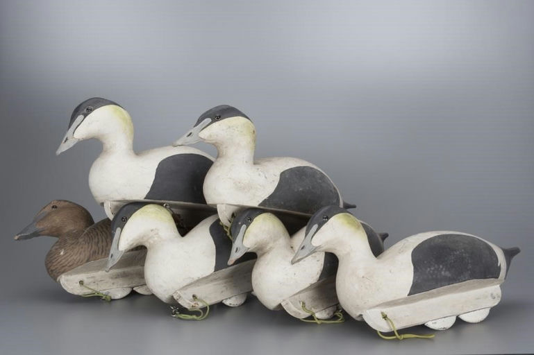 Grayson Chesser – Six Eider Decoys – 2017