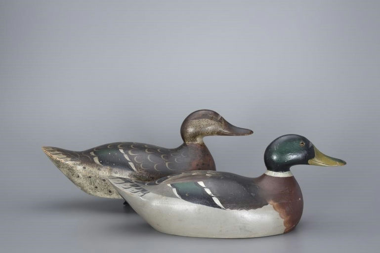 Mason Decoy Factory – Premier Grade Mallard Pair – 2017