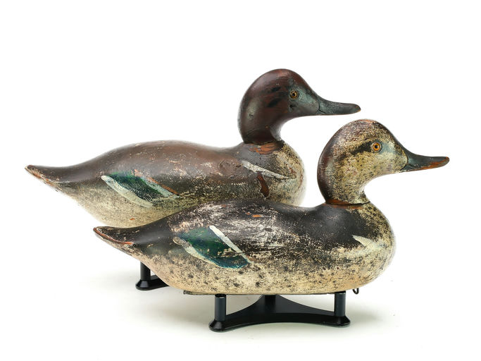 Mason Decoy Factory – Pair of Green Wing Teal – 2025