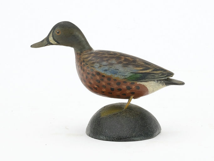 Elmer Crowell – Miniature Blue Wing Teal – 2024