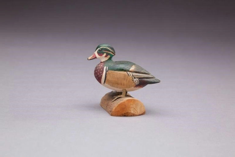 James Joseph Ahearn – Miniature Wood Duck Drake – 2011