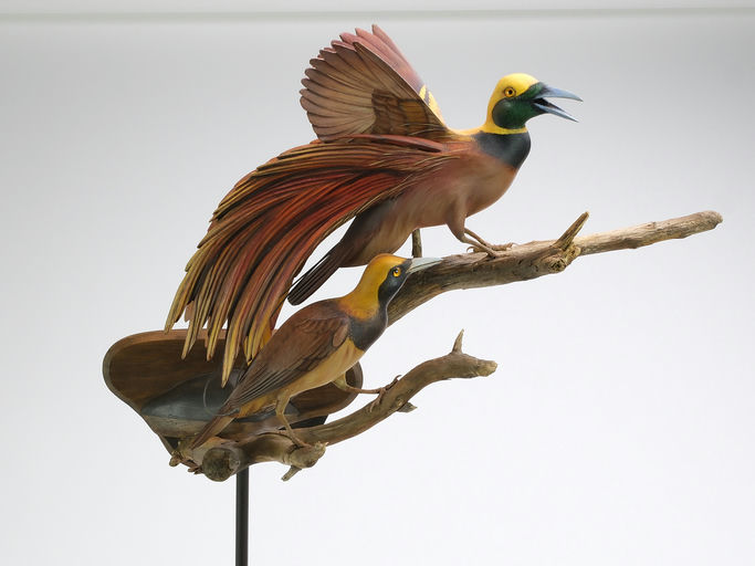 Bill Gibian – Pair of Birds of Paradise – 2024