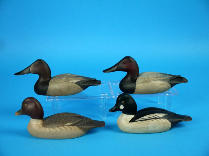 William Bill Johnson – Miniature Canvasback And Goldeneye Pairs – 2026