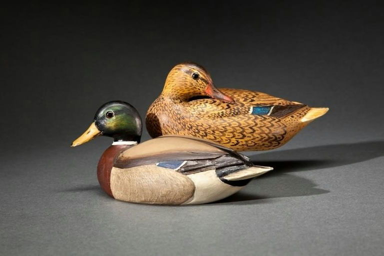 Lloyd Johnson – Miniature Mallard Pair – 2014