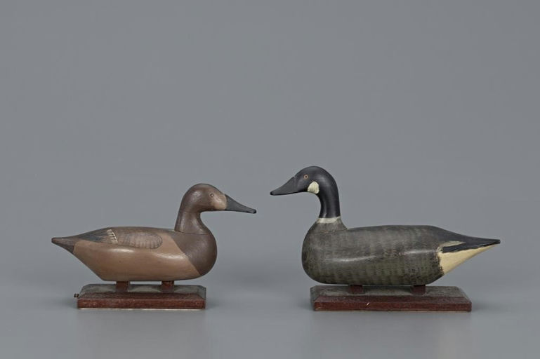 Bob McGaw – Miniature Hen Canvasback and Canada Goose – 2019