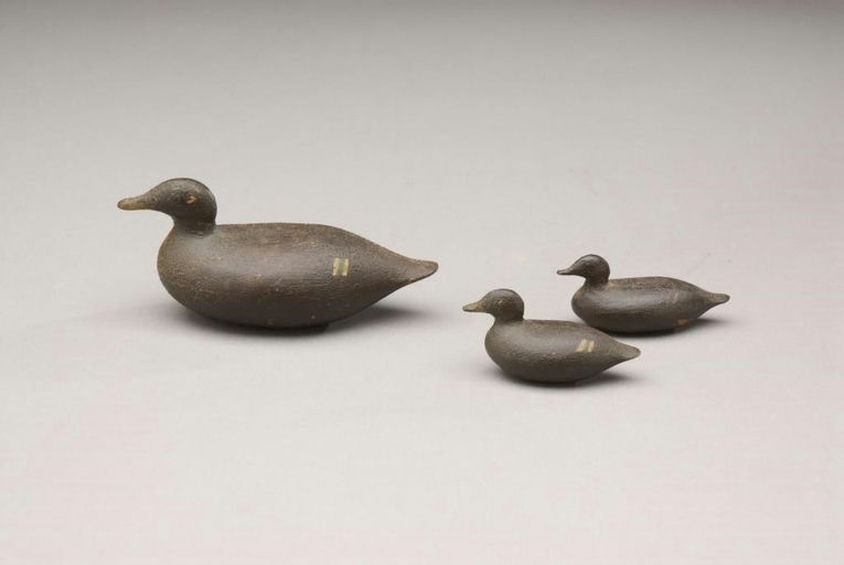 Willie Ross – Miniature Black Duck Decoys – 2009