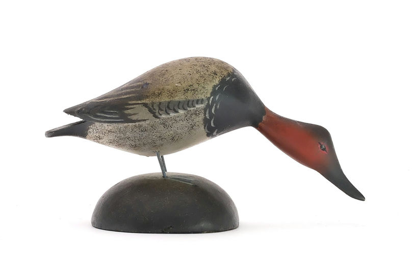 Elmer Crowell – Miniature Canvasback – 2024