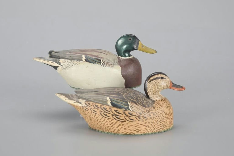 Horace Crandall – Miniature Mallard Pair – 2023