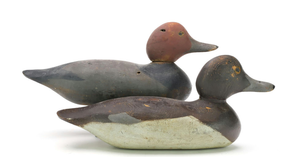 Mason Decoy Factory – Pair of Redheads – 2024