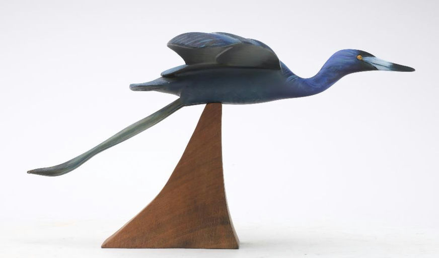 Sean Sutton – Miniature Flying Louisiana Heron – 2024