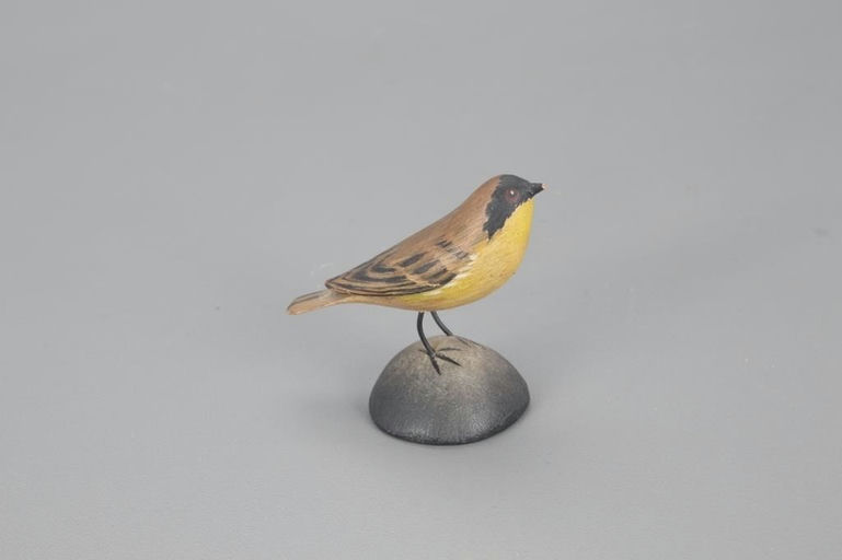 Elmer Crowell – Miniature Maryland Yellow-Throated Warbler – 2021