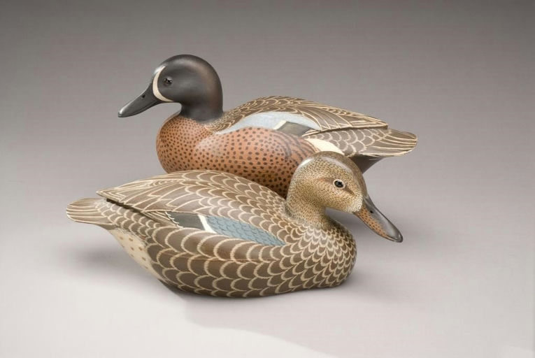 John McLoughlin – Blue-Winged Teal Pair – 2010