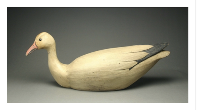 Grayson Chesser – Hollow Carved Snow Goose – 2013