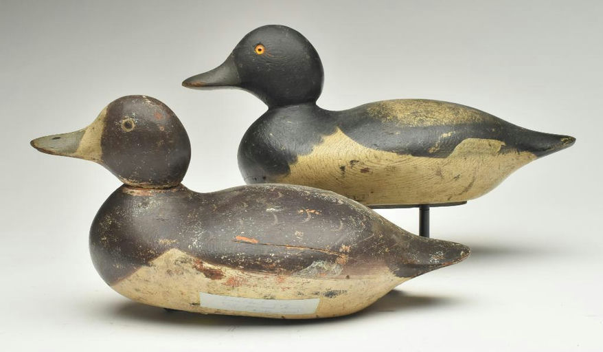 Mason Decoy Factory – Pair of Bluebills – 2023