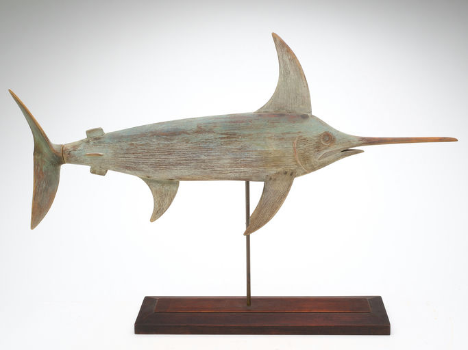 Mark McNair – Swordfish weathervane – 2024