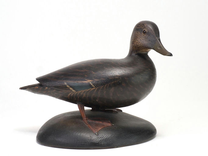 Elmer Crowell – Very Rare Standing Black Duck – 2026