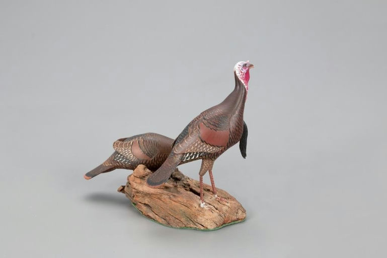 Allen J. King – Miniature Turkey Pair – 2021