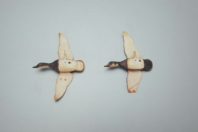 James Joseph Ahearn – Two Miniature Wood Ducks – 2021