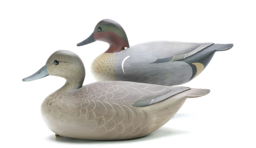 George Strunk – Pair of Green-winged Teal – 2025